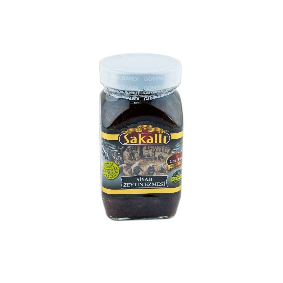Siyah Zeytin Ezmesi 400 Gr. Kavanoz