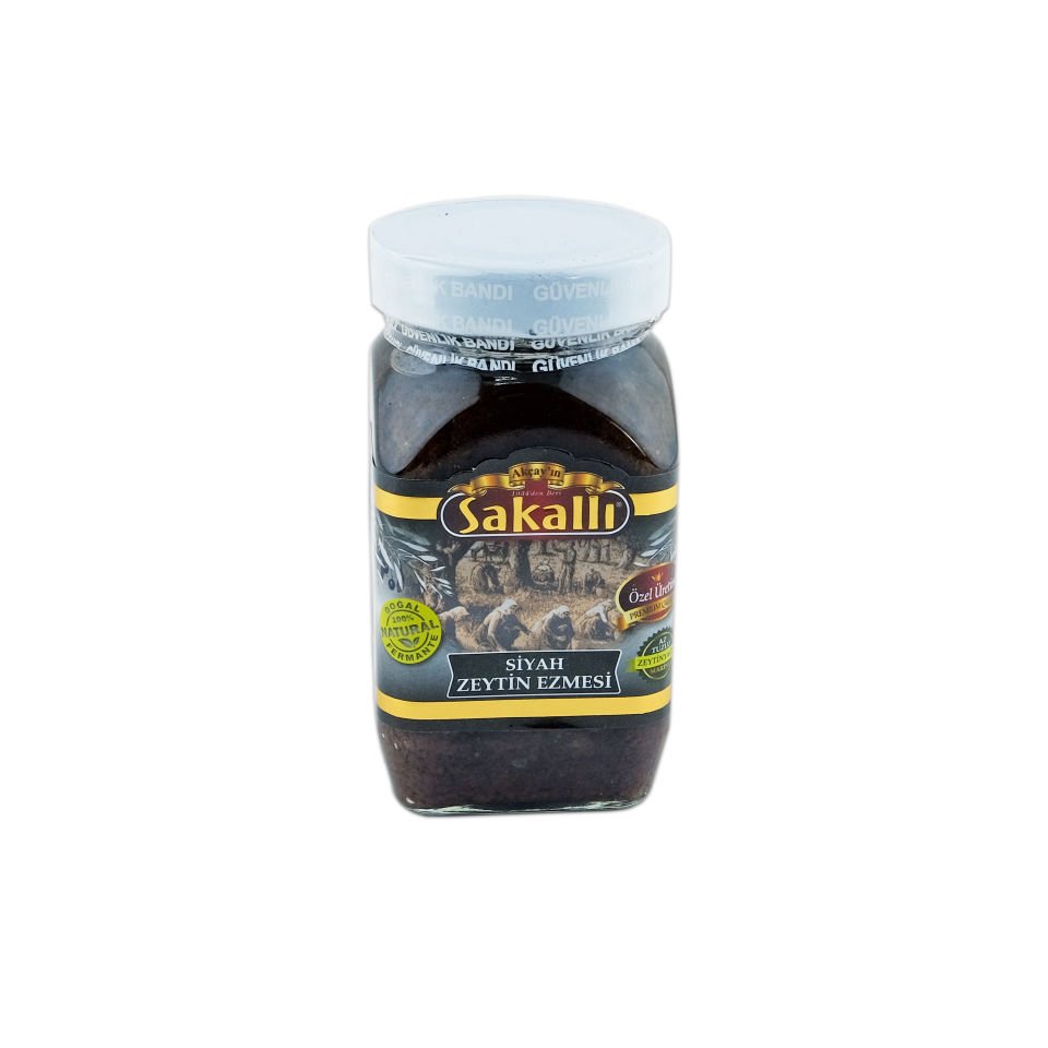 Siyah Zeytin Ezmesi 400 Gr. Kavanoz