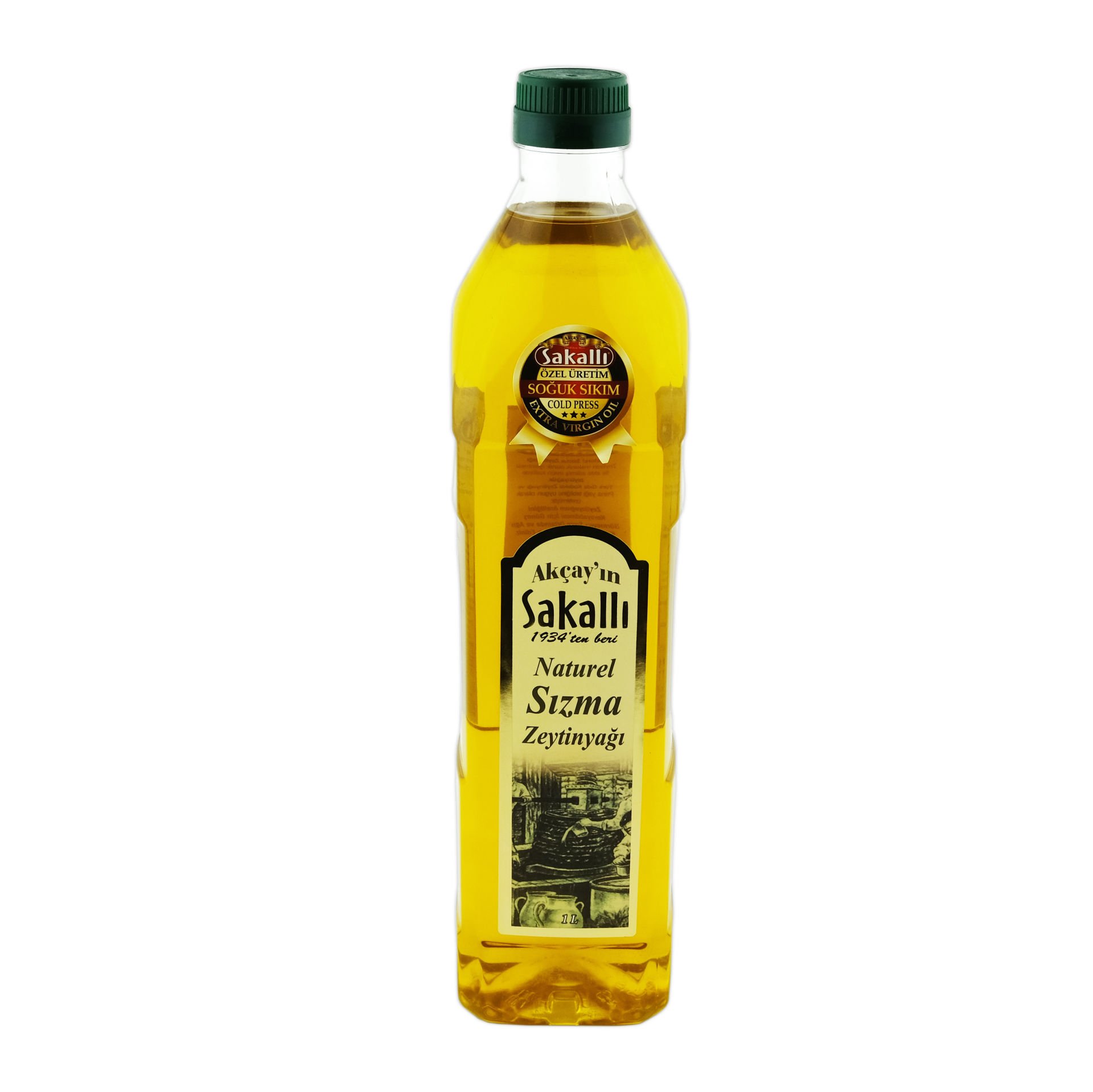 Soğuk Sıkım Naturel Sızma Zeytinyağı 1 Lt. Pet Şişe (2025 Yeni Hasat)