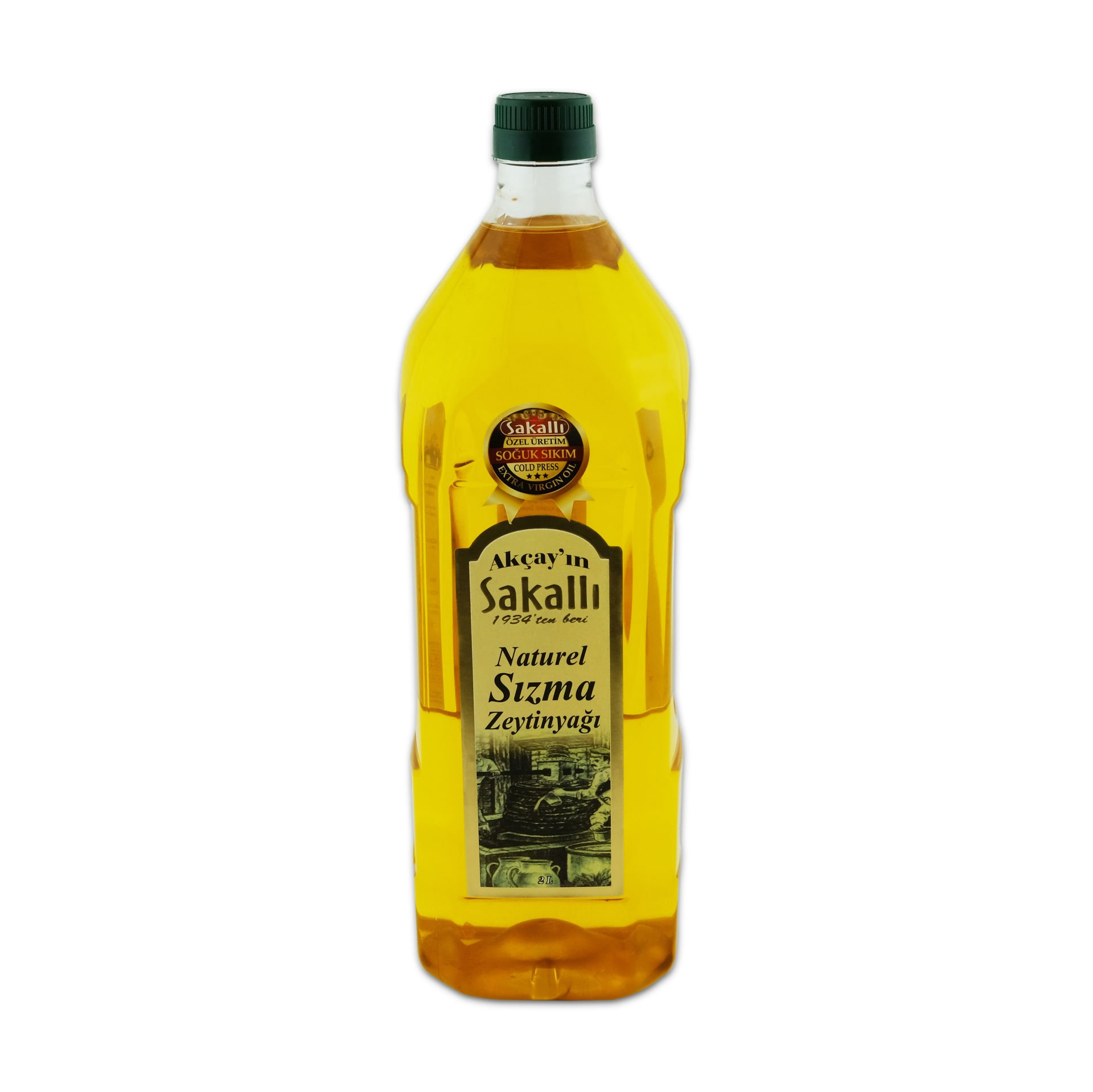 Soğuk Sıkım Naturel Sızma Zeytinyağı 2 Lt. Pet Şişe (2025 Yeni Hasat)