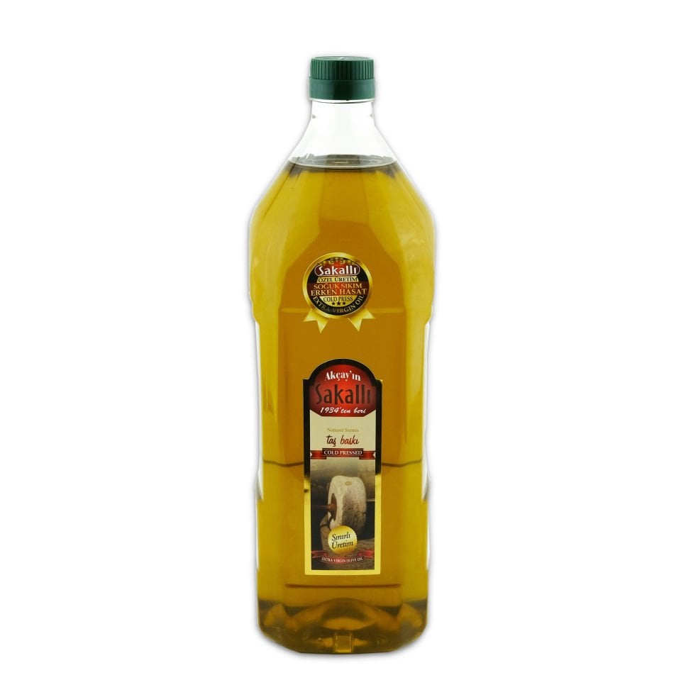 Soğuk Sıkım Erken Hasat Taş Baskı Zeytinyağı 2 Lt. Pet Şişe (2024 Yeni Hasat)