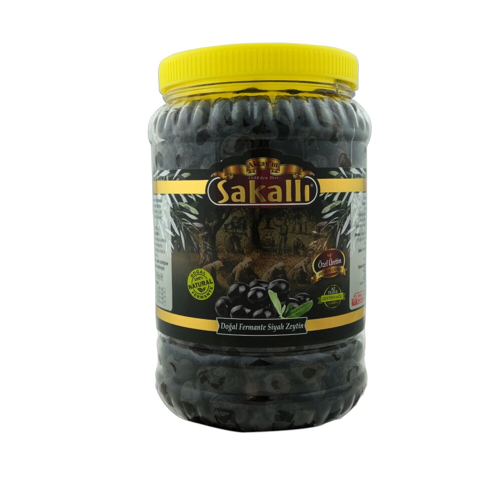Gemlik Tipi Spesiyal Lüks Sele Siyah Zeytin (lord) Pet Ambalaj 2 Kg